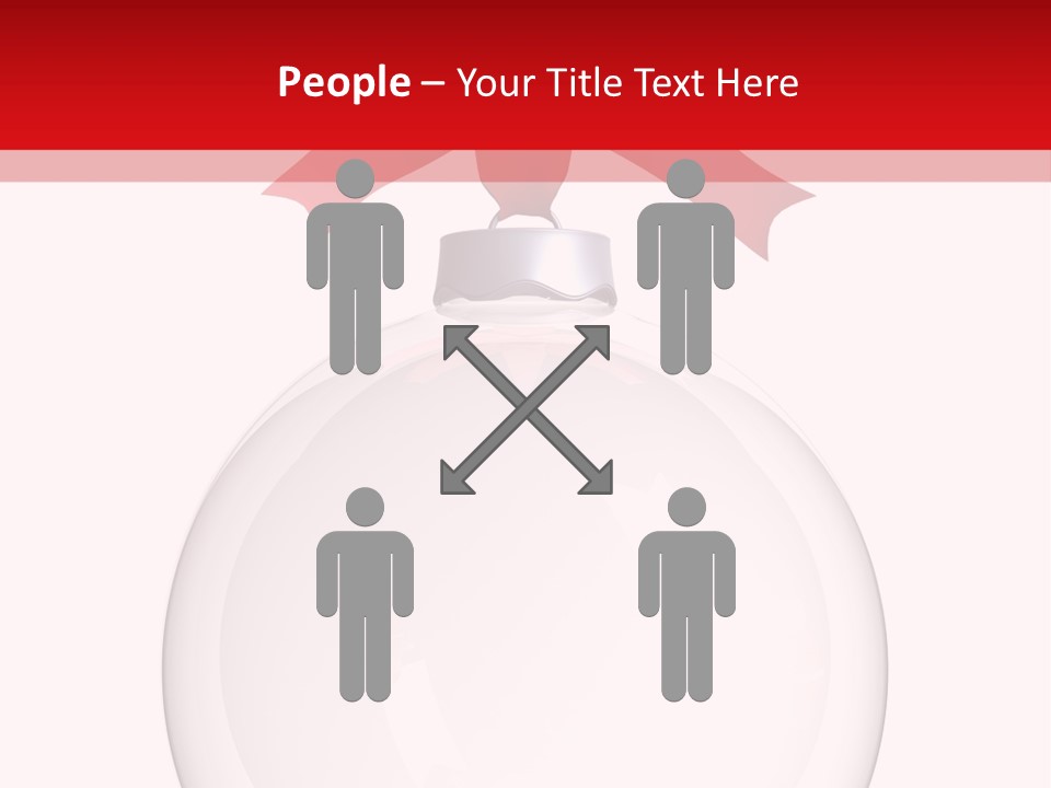 Icon Gift Star PowerPoint Template