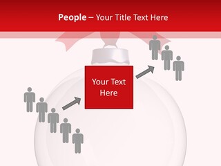 Icon Gift Star PowerPoint Template