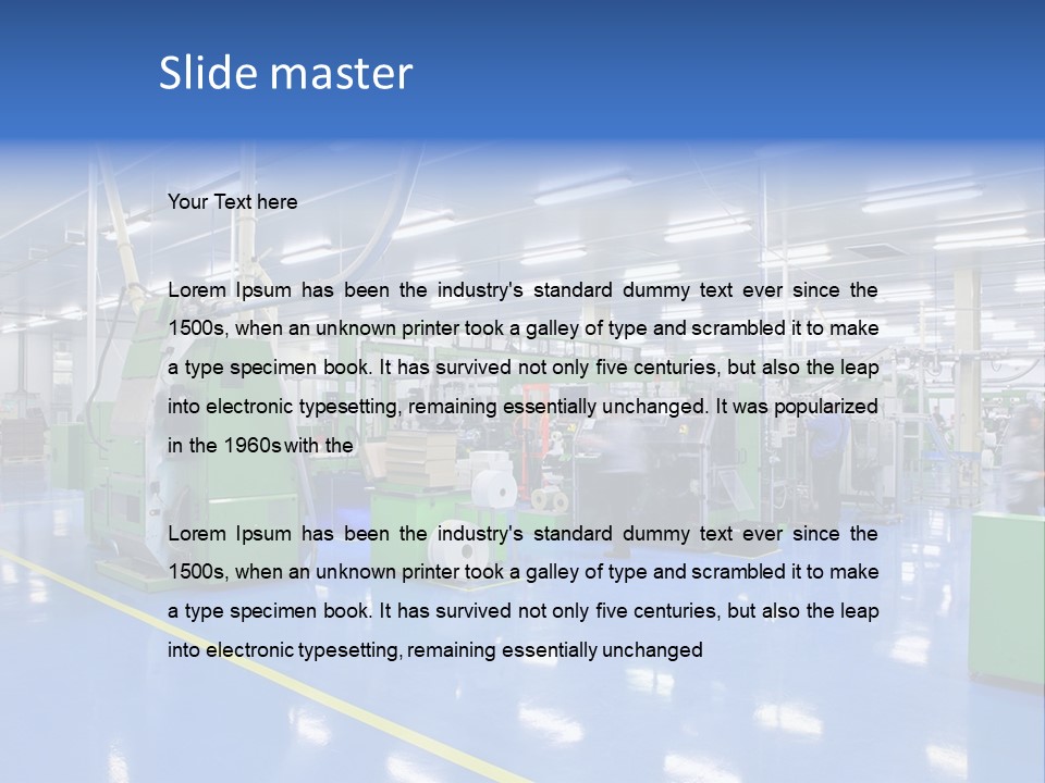 Stamp Art Vector PowerPoint Template