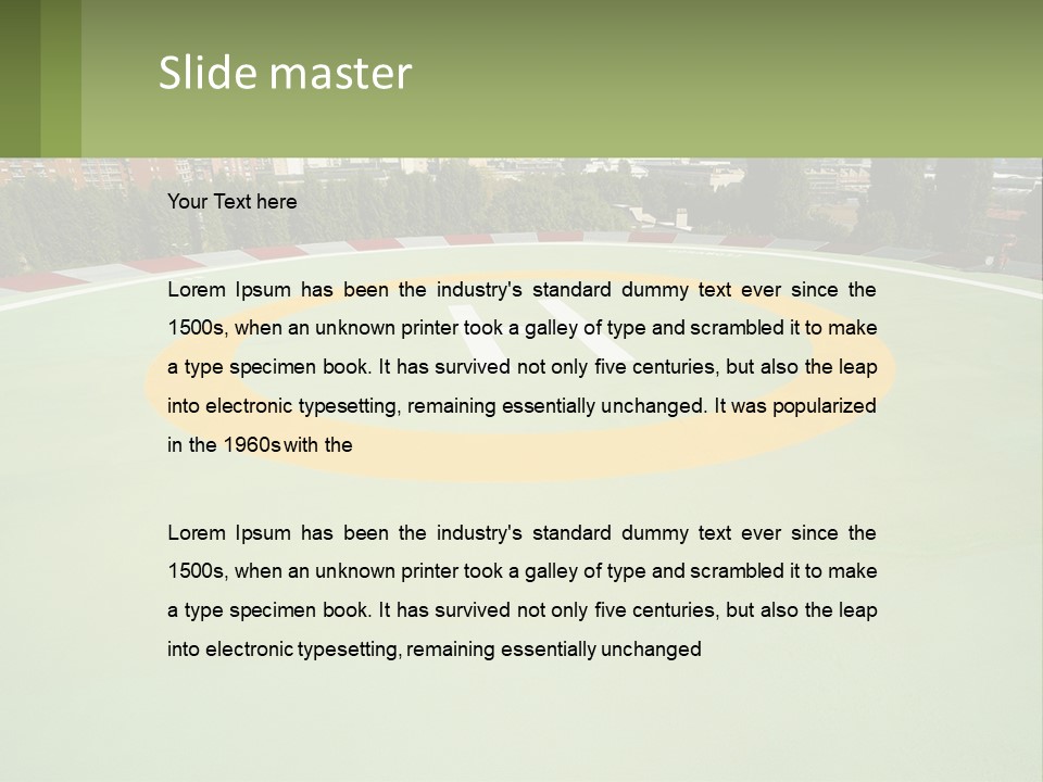 Flag Decorative Spiral PowerPoint Template