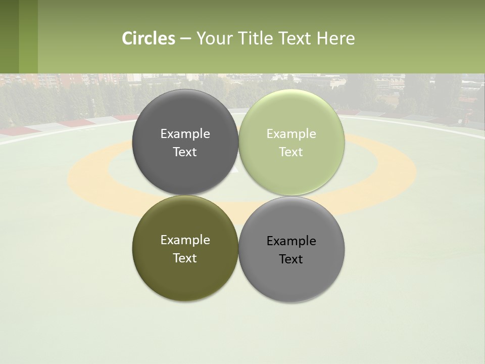 Flag Decorative Spiral PowerPoint Template