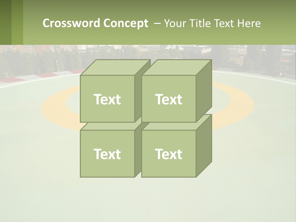 Flag Decorative Spiral PowerPoint Template