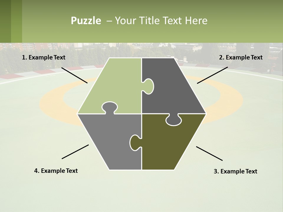 Flag Decorative Spiral PowerPoint Template