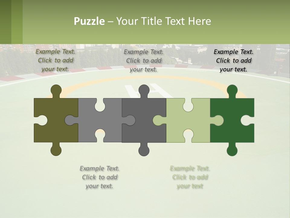 Flag Decorative Spiral PowerPoint Template