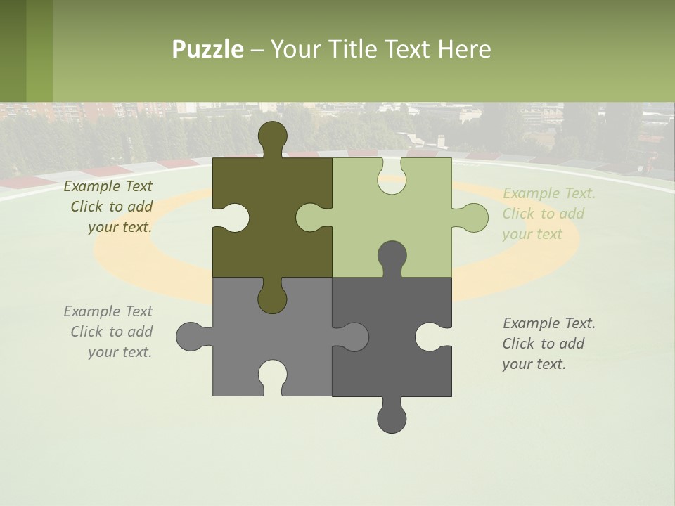 Flag Decorative Spiral PowerPoint Template