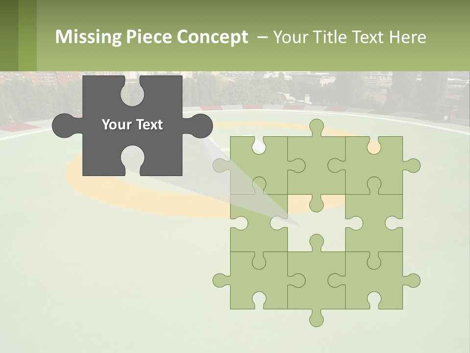 Flag Decorative Spiral PowerPoint Template