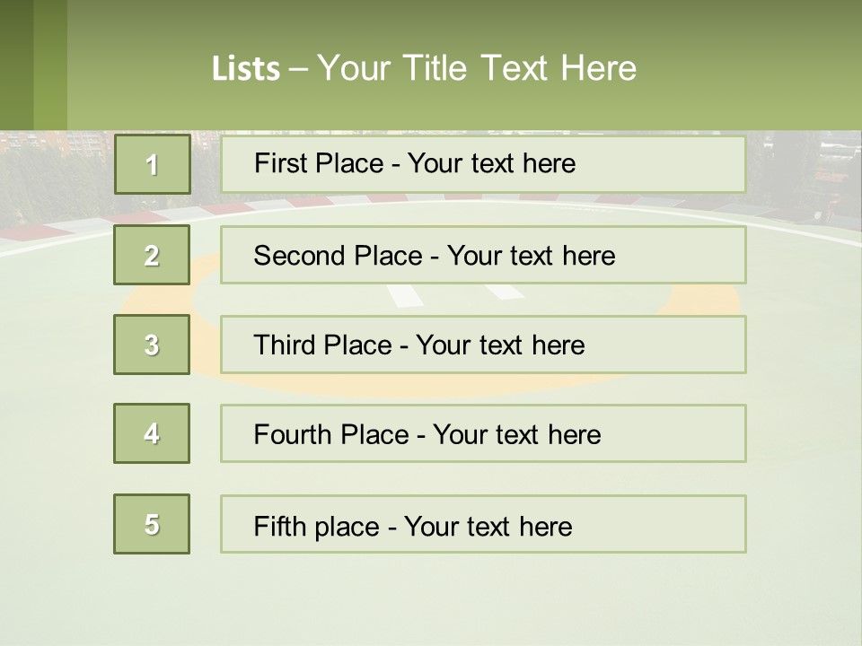 Flag Decorative Spiral PowerPoint Template