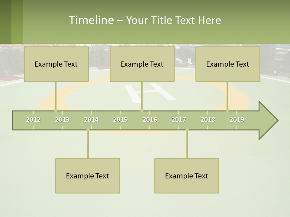 Flag Decorative Spiral PowerPoint Template