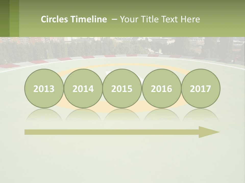 Flag Decorative Spiral PowerPoint Template