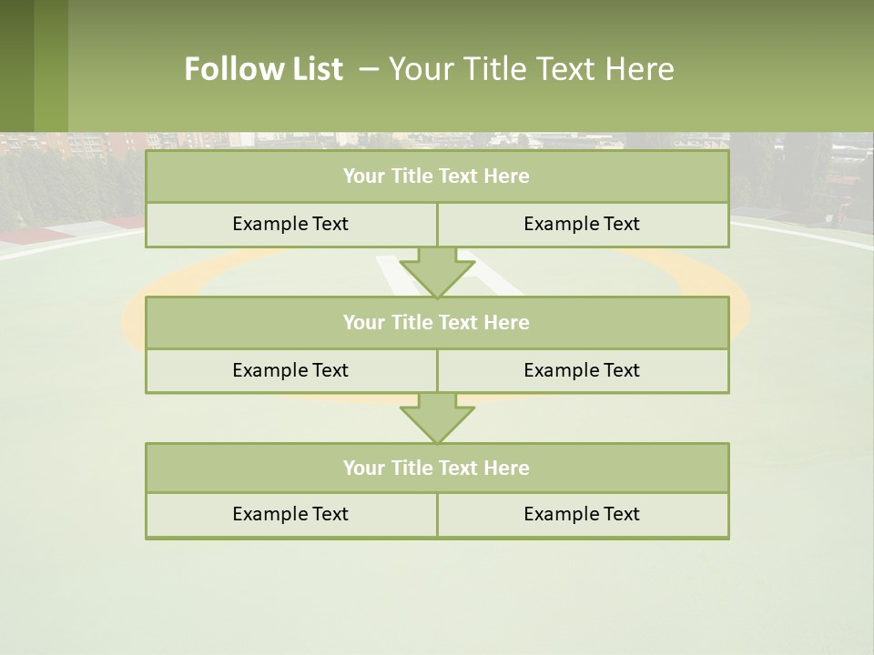 Flag Decorative Spiral PowerPoint Template