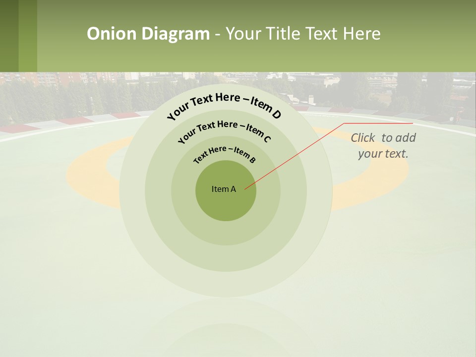 Flag Decorative Spiral PowerPoint Template