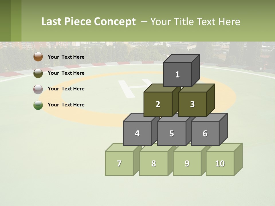 Flag Decorative Spiral PowerPoint Template