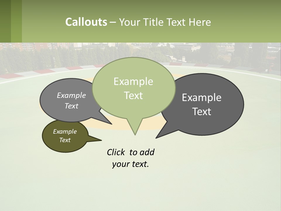 Flag Decorative Spiral PowerPoint Template