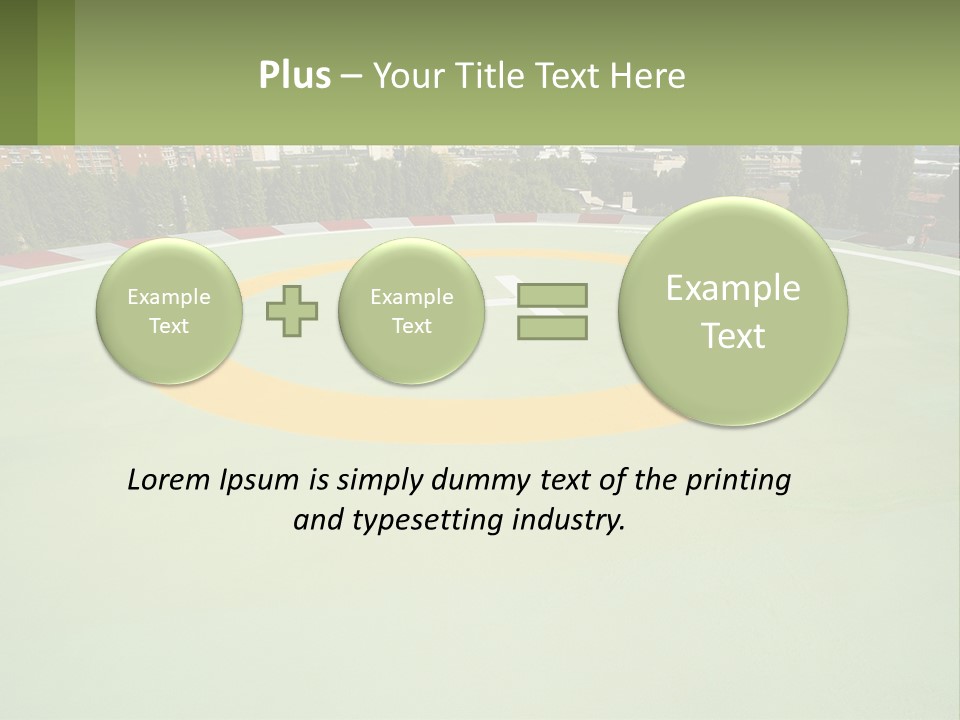 Flag Decorative Spiral PowerPoint Template