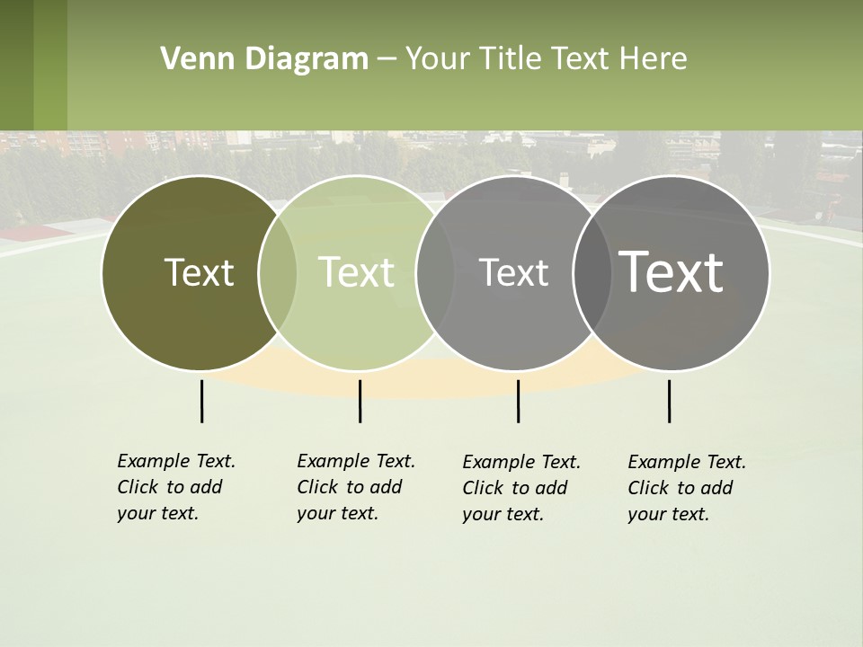 Flag Decorative Spiral PowerPoint Template