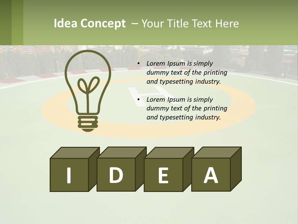 Flag Decorative Spiral PowerPoint Template