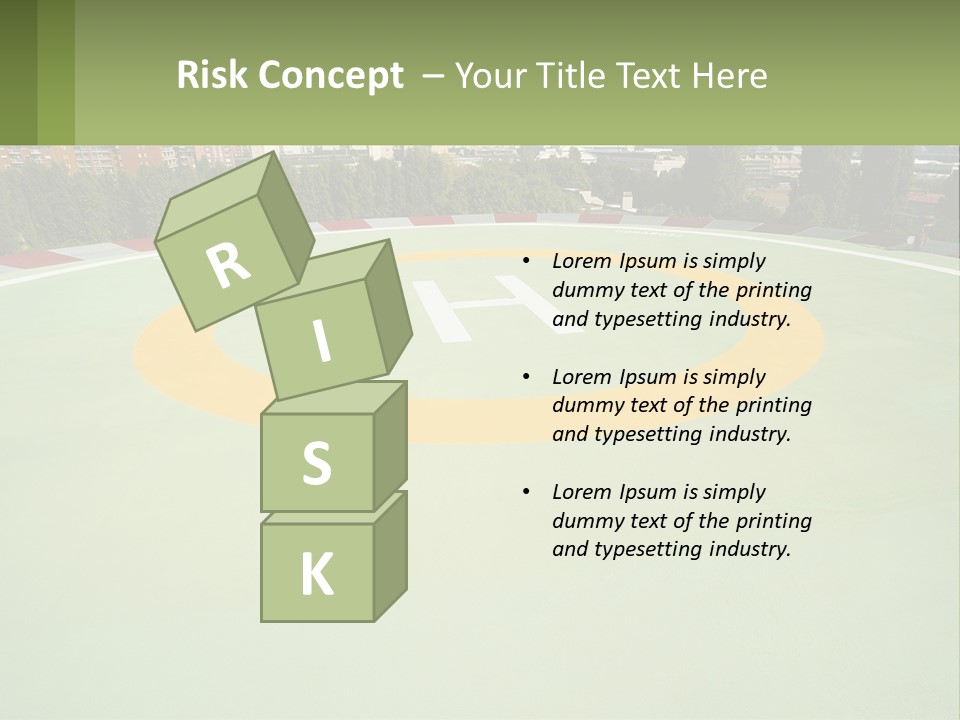 Flag Decorative Spiral PowerPoint Template