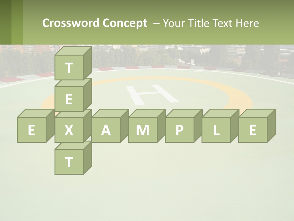 Flag Decorative Spiral PowerPoint Template