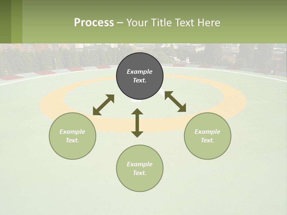 Flag Decorative Spiral PowerPoint Template