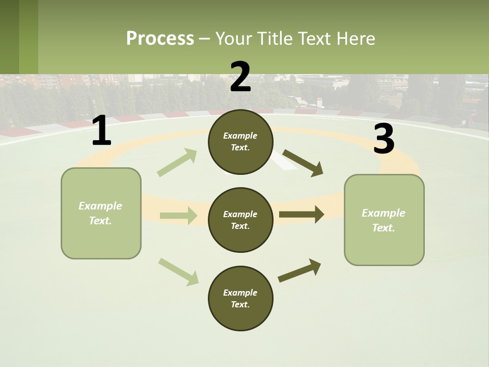 Flag Decorative Spiral PowerPoint Template
