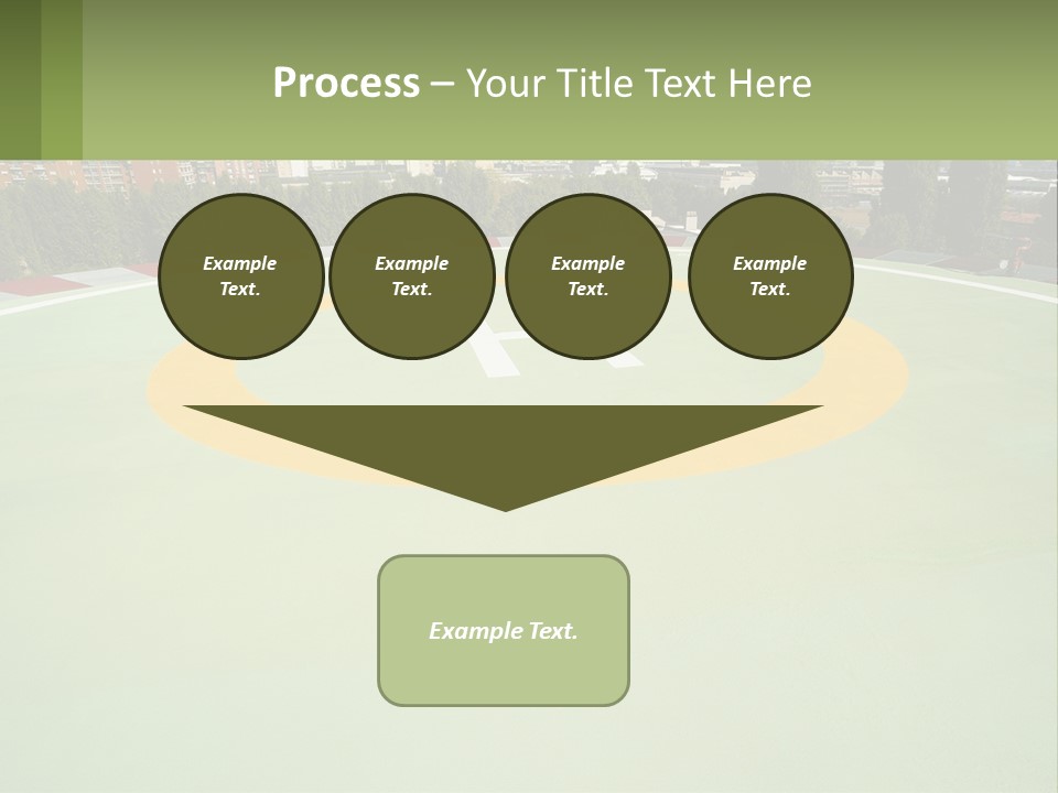 Flag Decorative Spiral PowerPoint Template