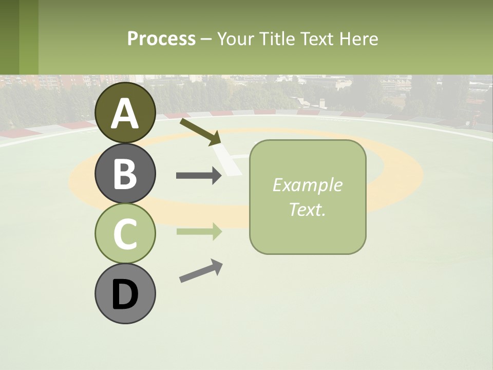 Flag Decorative Spiral PowerPoint Template