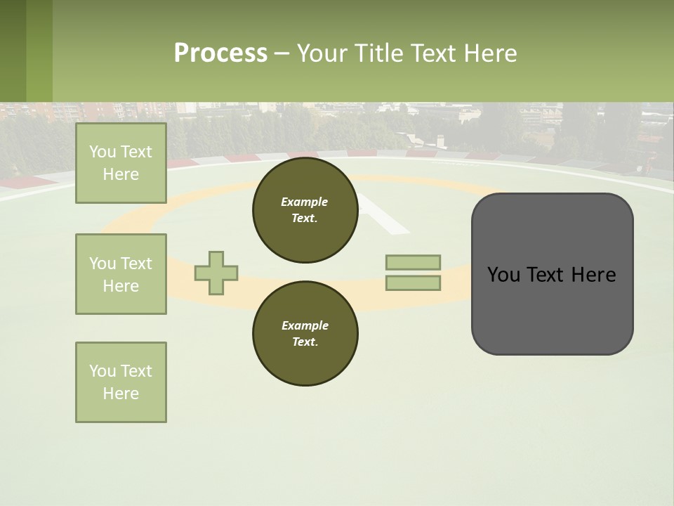 Flag Decorative Spiral PowerPoint Template
