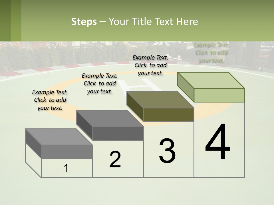 Flag Decorative Spiral PowerPoint Template