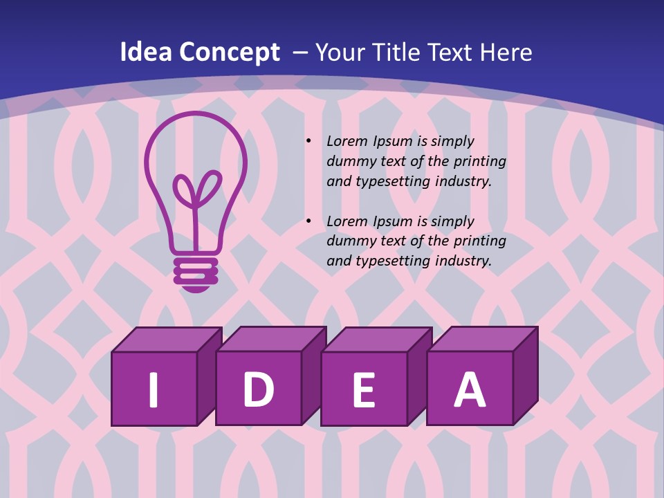 Box Cake Party PowerPoint Template