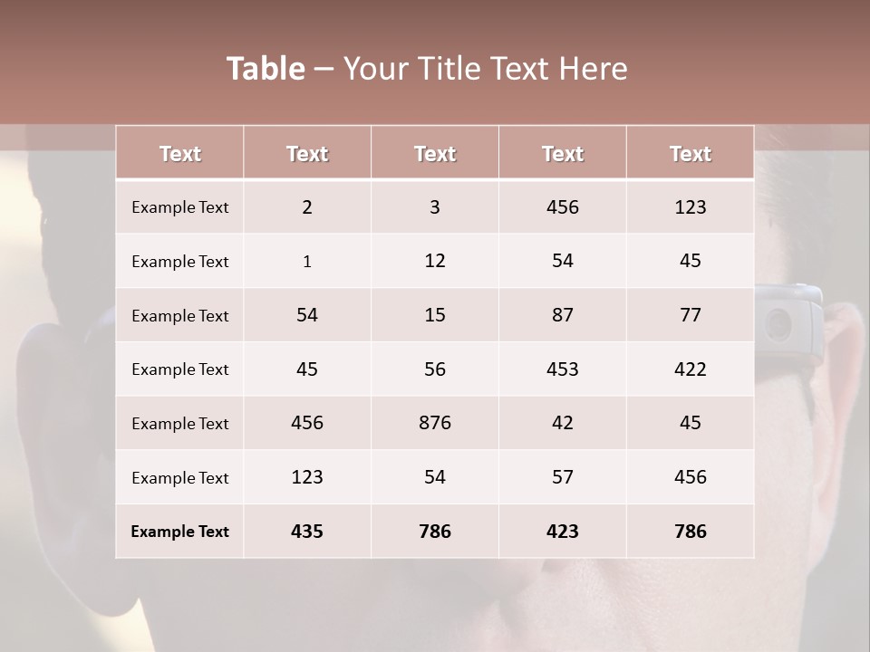 Celebration Love Decor PowerPoint Template