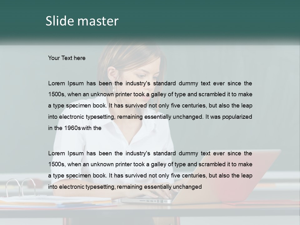 Hat Cupcake Cartoon PowerPoint Template