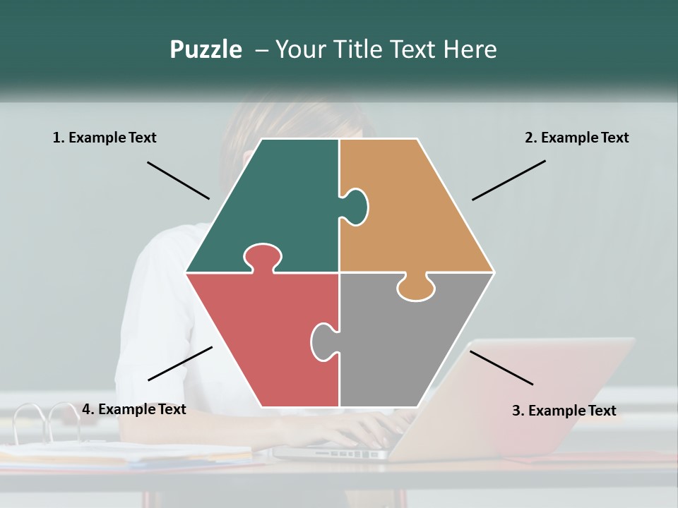 Hat Cupcake Cartoon PowerPoint Template