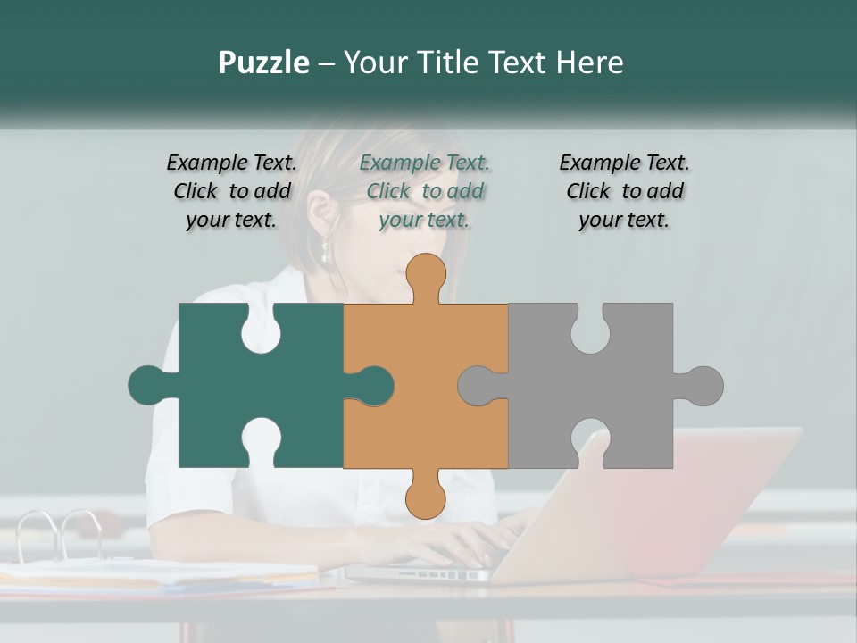 Hat Cupcake Cartoon PowerPoint Template