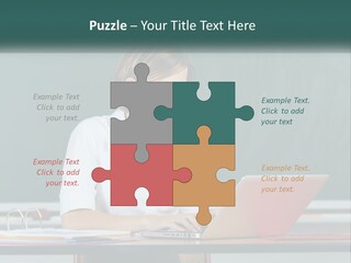 Hat Cupcake Cartoon PowerPoint Template