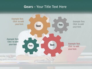 Hat Cupcake Cartoon PowerPoint Template