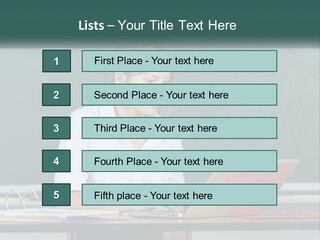 Hat Cupcake Cartoon PowerPoint Template