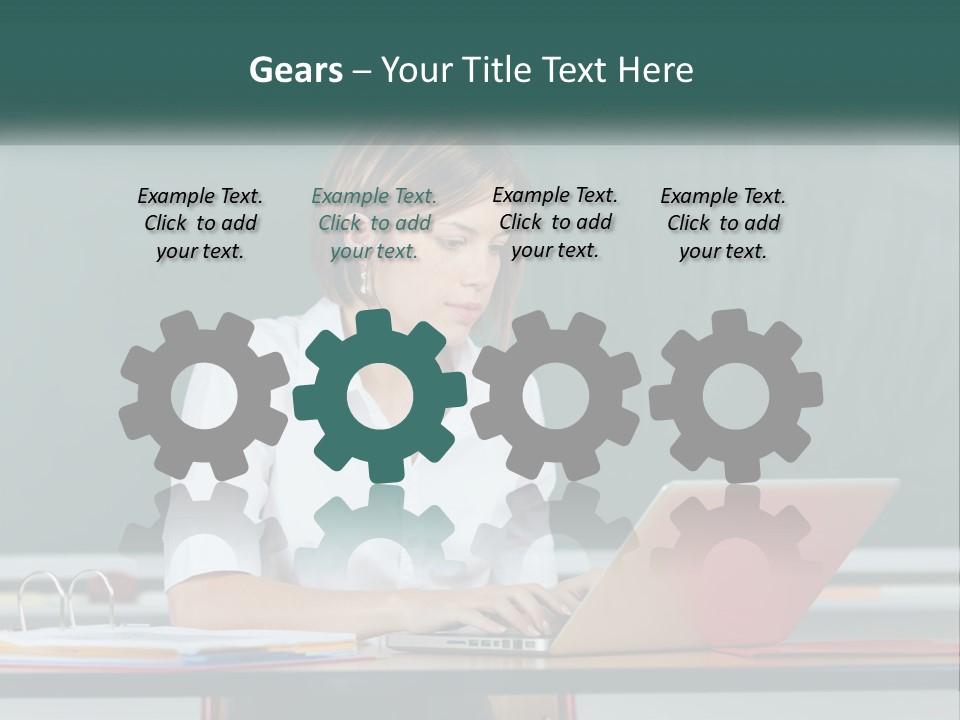 Hat Cupcake Cartoon PowerPoint Template