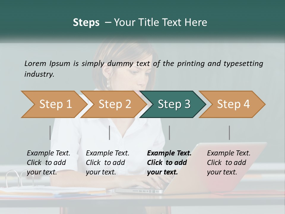 Hat Cupcake Cartoon PowerPoint Template