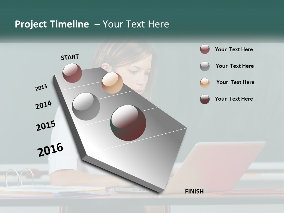 Hat Cupcake Cartoon PowerPoint Template