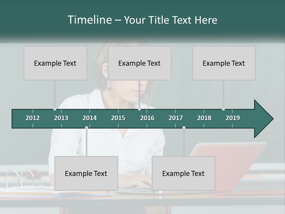 Hat Cupcake Cartoon PowerPoint Template