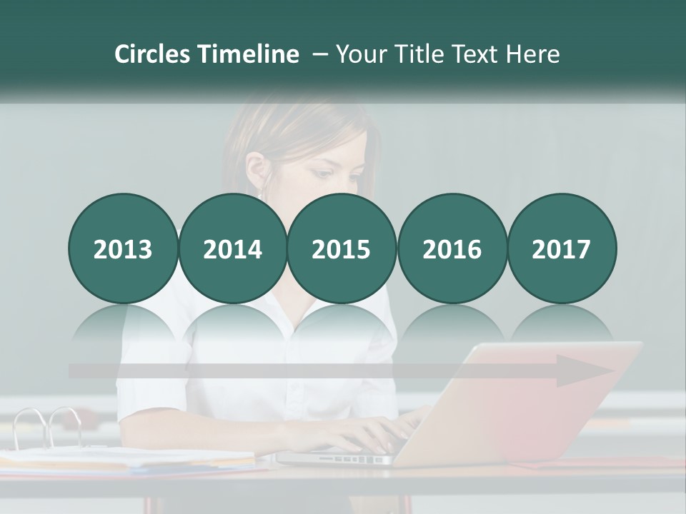 Hat Cupcake Cartoon PowerPoint Template