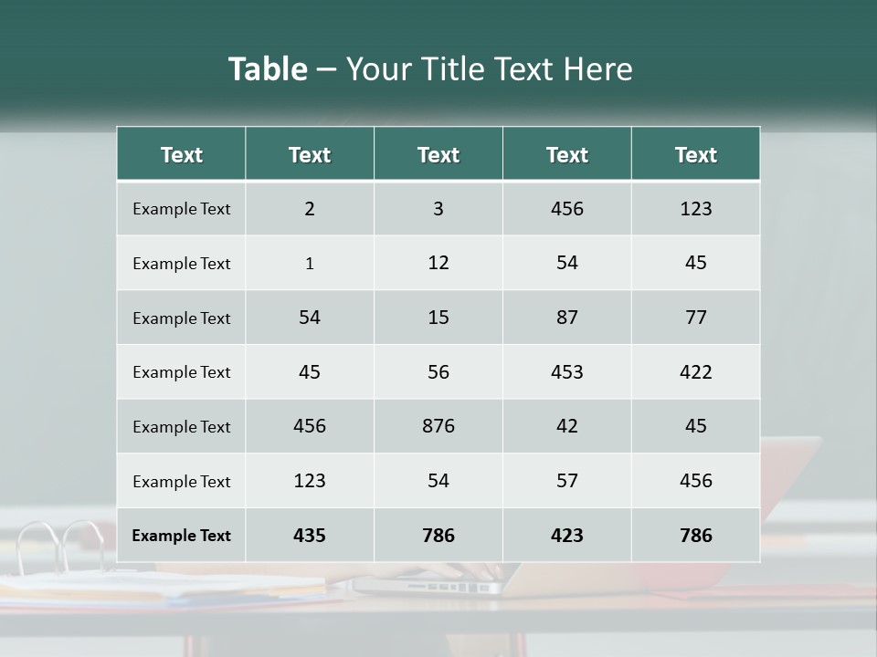 Hat Cupcake Cartoon PowerPoint Template