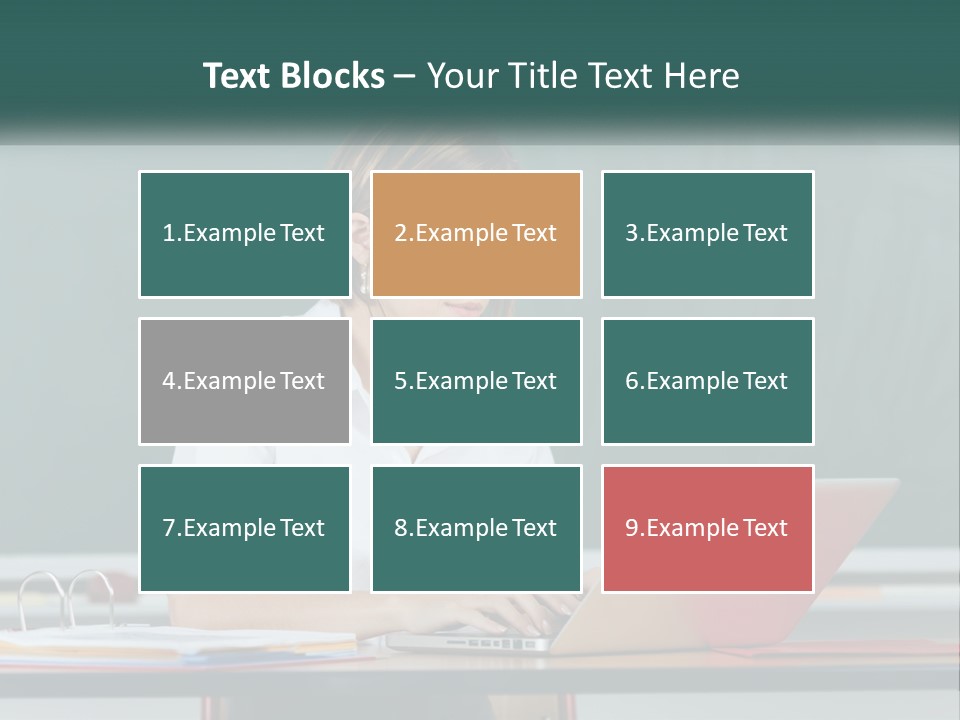 Hat Cupcake Cartoon PowerPoint Template