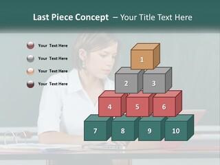 Hat Cupcake Cartoon PowerPoint Template