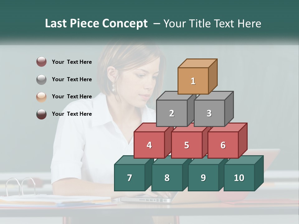 Hat Cupcake Cartoon PowerPoint Template