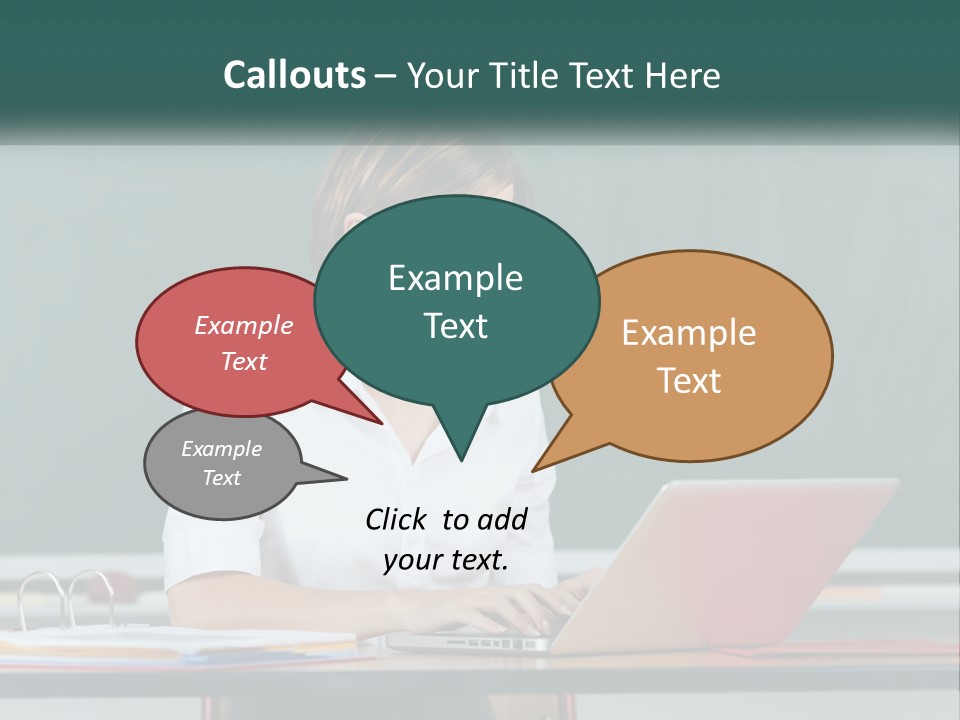 Hat Cupcake Cartoon PowerPoint Template