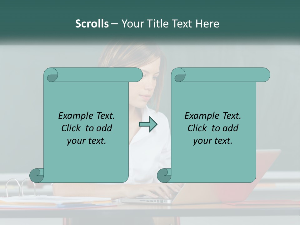 Hat Cupcake Cartoon PowerPoint Template