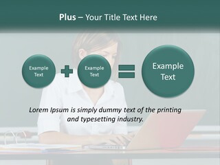 Hat Cupcake Cartoon PowerPoint Template