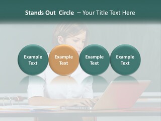 Hat Cupcake Cartoon PowerPoint Template