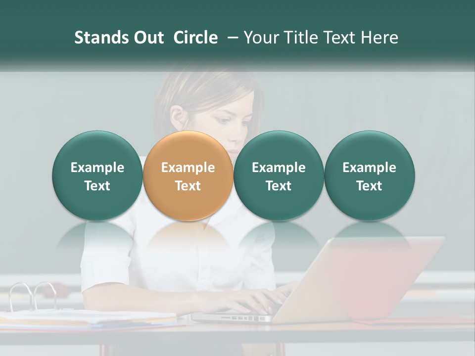 Hat Cupcake Cartoon PowerPoint Template